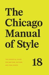 Chicago Manual of Style