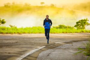 Man running